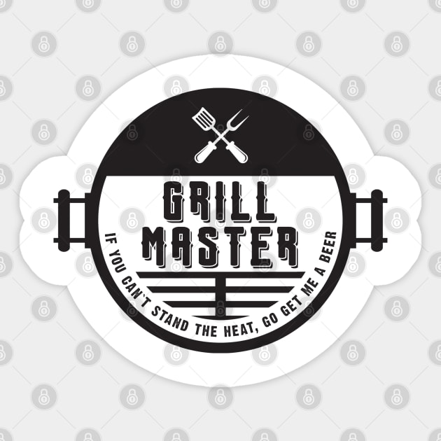 GRILLMASTER Sticker by Naumovski